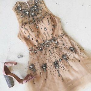 Terani couture mini dress